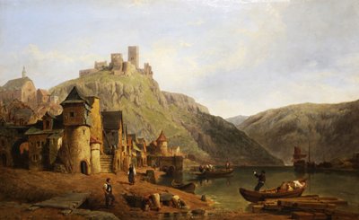 Beilstein sulla Mosella da George Clarkson Stanfield